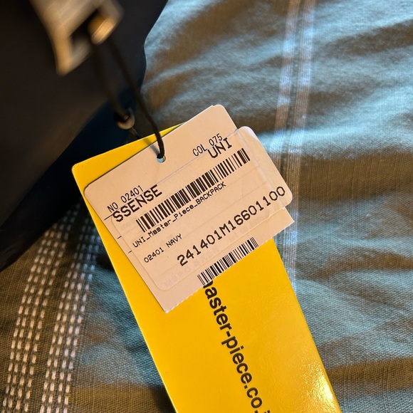 Master-Piece SSense Progress Navy Backpack - Picture 6 of 11